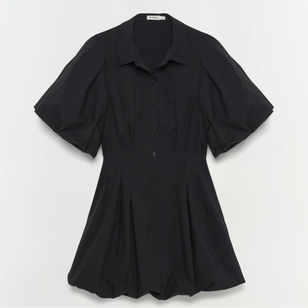 Jonathan Simkai Blubble Mini Dress Black
